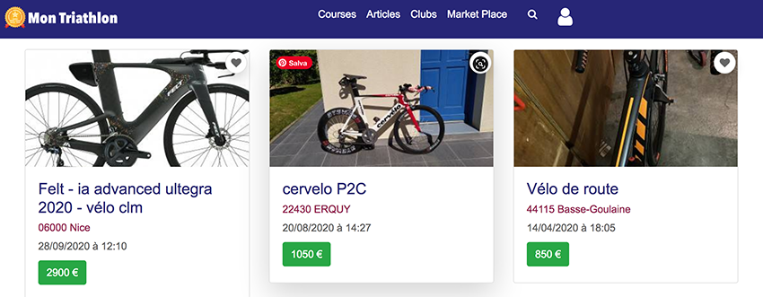 annonces vente velo montriathlo.fr