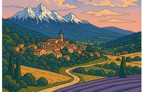 Trail de Linars : une vague rouge de pères Noël anime rues et sentiers