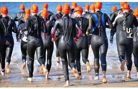 Compare the Latest 2025 Men's and Women's Neoprene Triathlon Suits