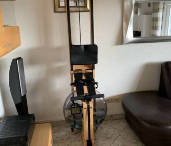 Rameur naturel WaterRower en chêne avec moniteur S