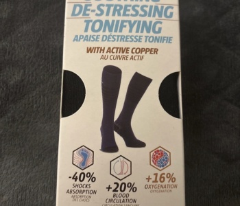 Chaussettes de compression ultra haut de gamme Com