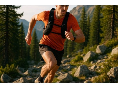 Ottimizza il tuo allenamento di trail invernale nella foresta innevata