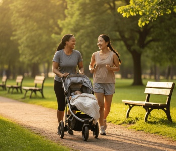 De la poussette au trail : l'entraînement des parents, une question d'organisation, pas de sacrifice