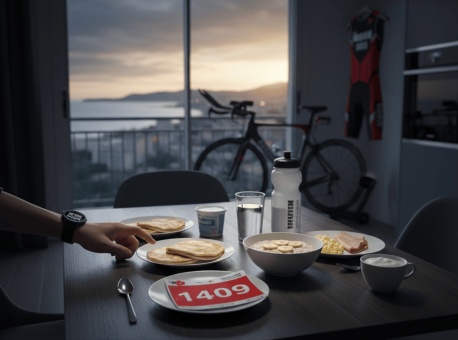 Colazione perfetta per il giorno di un triathlon